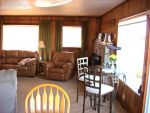 living room from dining area